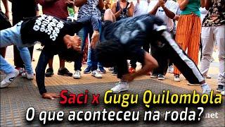 Gugu e Saci - Jogaço de capoeira na Roda da Praça da República - fundada pelo Mestre Ananias