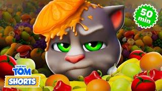 Trying Out Good Snacks  Talking Tom Shorts Compilation