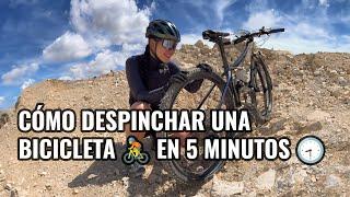 Cómo despinchar una bicicleta  en 5 minutos  | LORENA ARCE