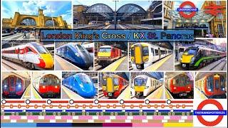 THE GRAND FINALE!! Trains at London King's Cross [KGX] - ECML (July-Aug 2022) #TrainsinLondon