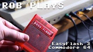 Checking out the EasyFlash 3 for Commodore 64 - A Rob Plays Review