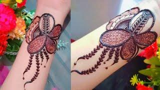 Beautiful Butterfly Tattoo Design - Latest Mehndi Tattoo Design - Mehndi Art By Hamna