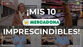 Mis 10 FAVORITOS DE MERCADONA #favoritosmercadona #mercadona