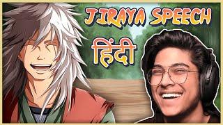 INDIAN voice artist dubs Jiraya's last words in Hindi || Vishesh Milind || Naruto