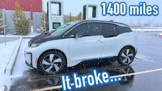 I Drove my 2018 BMW i3 REx from Oklahoma to California - Big Issues!!