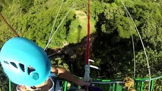 Monteverde Cloud Forest | Mega Tarzan Swing | 100% Adventure | Costa Rica