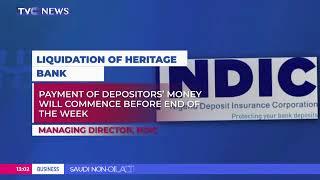 Heritage Bank: Payment Of Depositors' Money Will Commence Before End Of The Week - NDIC