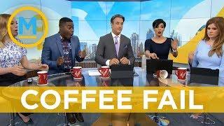 Anne-Marie spills coffee everywhere after doubting Ben's gift giving skills | Your Morning