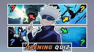 GUESS THE ANIME OPENING BY 1 PICTURE | 100 OPENINGS! 