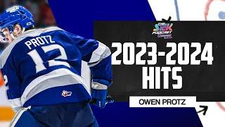 Canadiens' Prospect Owen Protz 2023-2024 Hits - McCagg's Sick Prospects #10