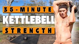 BEST at home Kettlebell Strength Workout | https://www.nomadfitness.me