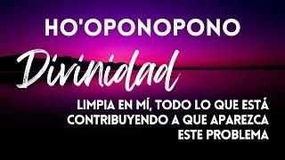 DIVINIDAD  limpia BORRA libera en mí TODO lo que contribuye a BLOQUEOS y PROBLEMAS  HO'OPONOPONO