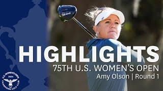 2020 U.S. Women's Open, Round 1: Amy Olson Highlights