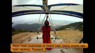 Hanggliding San Bernardino, CA July 2013