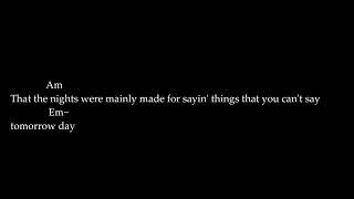 chord do i wanna know - arctic monkeys