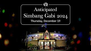 Anticipated Simbang Gabi Day 5 | Thursday, December 19