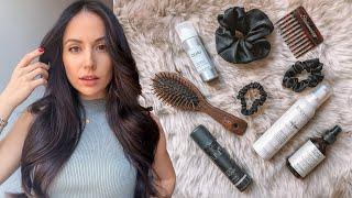 Best Products & Tips For Fine Damaged Hair 2021 | My Full Haircare Routine | Alexandra Sash