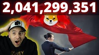 اگر شیبا اینو را نگه دارید، خبر مهمی برای شما دارم!! 2,041,299,351 شیب سوخت! صندلی جدید SEC!