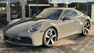 Porsche 911 Carrera (992.2) 2025, schiefergrau neo, Sportabgasanlage, Sport Chrono, Track Precision