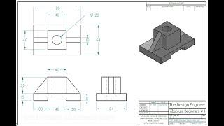 Solid Edge 2024 Tutorial - Absolute Beginners #1