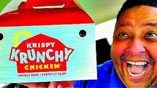 "Krispy and Krunchy Goodness: A mouthwatering Review of Krispy Krunchy Chicken."