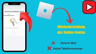 So setzen Sie Ihr Roblox-Passwort ohne E-Mail zurück 2024 | Holen Sie sich Ihr Roblox-Konto zurück