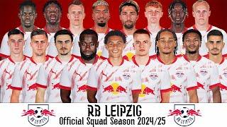 RB Leipzig Official Squad Season 2024/25 | Bundesliga 24/25 | UEFA Champions League 2024/25