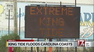 Weekend NC coastal flooding partly caused by 'king tide' -- but just what is it?