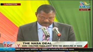 Moses Wetangula's speech at #TheNASADeal signing