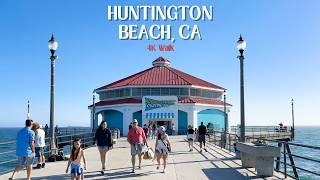 Huntington Beach, Ca - Walking 4K