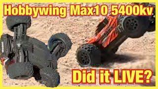 MiniMaxx Run 3 Hobbywing Max10 and 5400kv