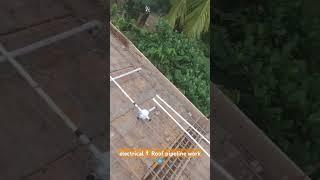 Roof Electrical Pipeline work #tamil #tamilmusic #devotionalsongs #love # #song #tamilsongs