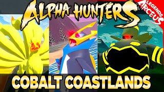 Every Alpha Pokemon in Cobalt Coastlands - Pokemon Legends Arceus