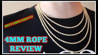 4MM Rope- Here's why this is the most sought after ROPE CHAIN.