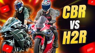 H2R VS CBR RR-R  | SHOCKING RESULTS | ZS MOTOVLOGS |