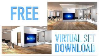 Free Download Professional 3D Virtual Sets  | Datavideo Virtual Set Website