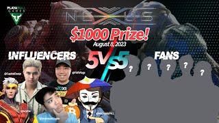 Influencers VS Fans | Nexus | Playa3ull Games | $1000 Prize | Highlights Game 2 (8.8 9pm)