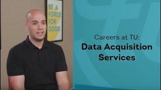 Careers at TU - Data Acquisition Services