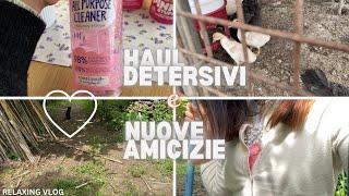 HAUL DETERSIVI Action 🫧 NUOVE AMICIZIE 🩵 PASSEGGIATA IN CAMPAGNA  Relaxing vlog