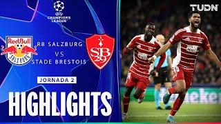 HIGHLIGHTS - RB Salzburg vs Stade Brestois | UEFA Champions League 2024/25 | TUDN