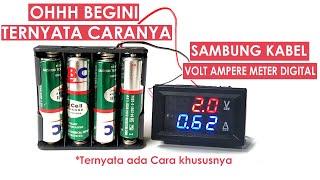 Tutorial Cara Sambung Volt Ampere Meter Digital ke Potensio dengan Benar