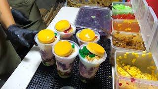 Filipino Street Food | HALO-HALO |  Shaved Ice Dessert