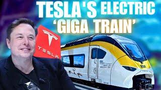 Tesla gets Germany to kill off diesel trains after launching EV ‘Giga Train’