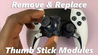 PS5 DualSense Edge Controller - How To Remove / Replace Thumb Stick Modules