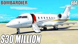 Inside The $30 Million Bombardier Challenger 604