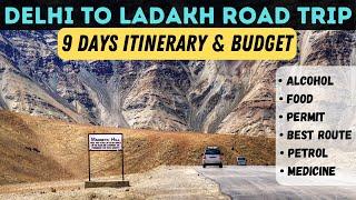Ladakh Road Trip Itinerary | Ladakh Tour Budget | Ladakh Complete Travel Guide |