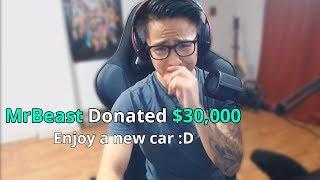 I Donated $30,000 To A Random Twitch Streamer (world record)