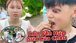 Chanh Chanh N.ổ.i Cơn Tức O.á.n.h Hùng Đơ Tội Uống Trộm Sữa Của Cubin Khi Vắng Nhà.