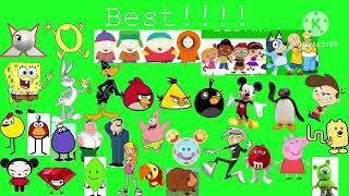 Best to worst character list part 2 (disowned for puffball and freddy fazbear ) (Do not block this)