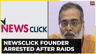 Newsclick Founder Prabir Purkayastha Arrested After Raids Under Unlawful Activities (Prevention) Act